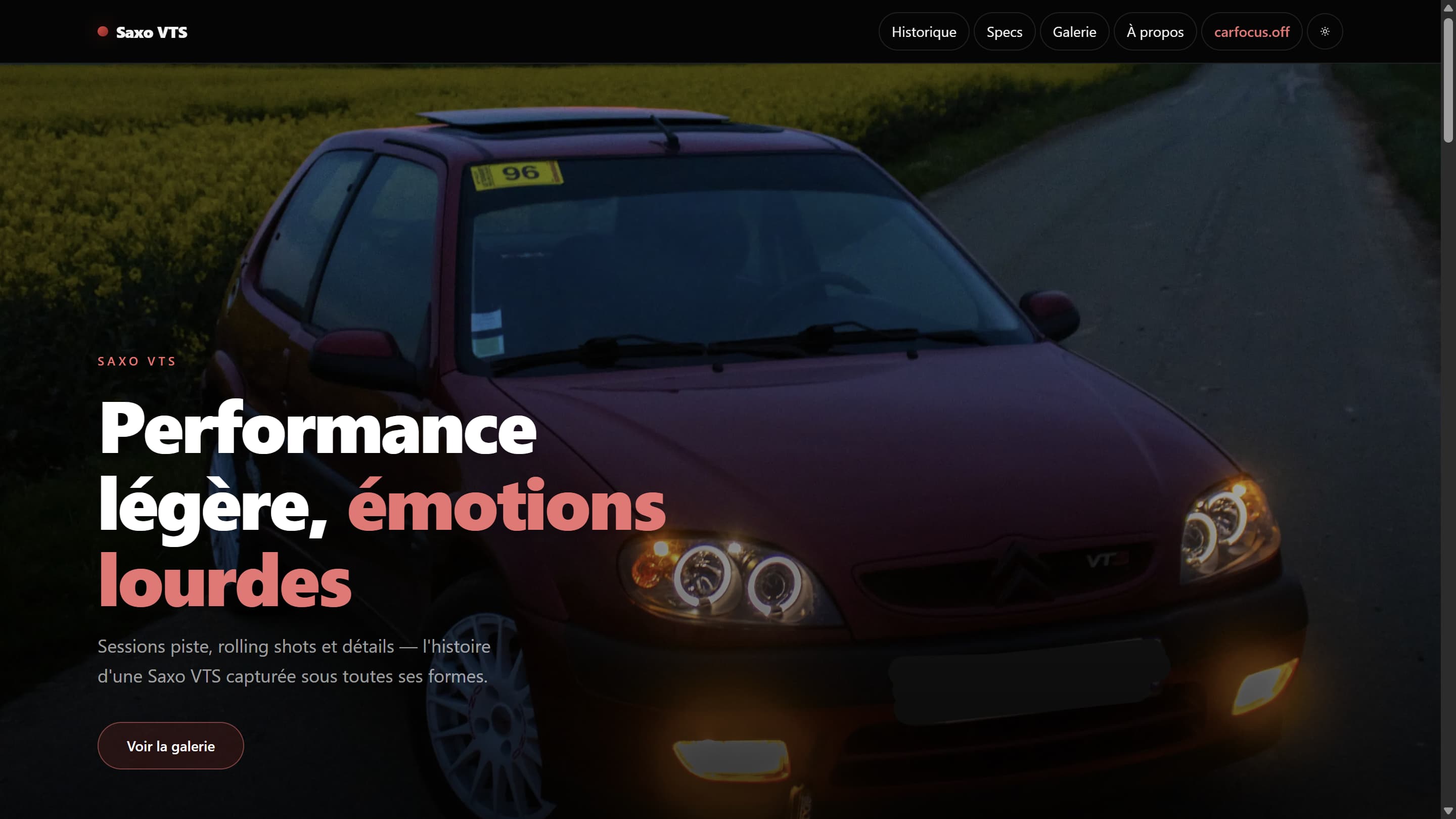 Saxo VTS | Biographie d'une icône